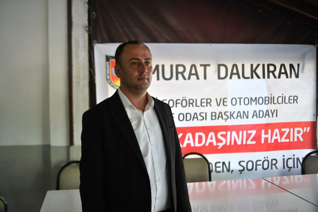Murat Dalkıran, Şoförler Odası için adaylığını açıkladı