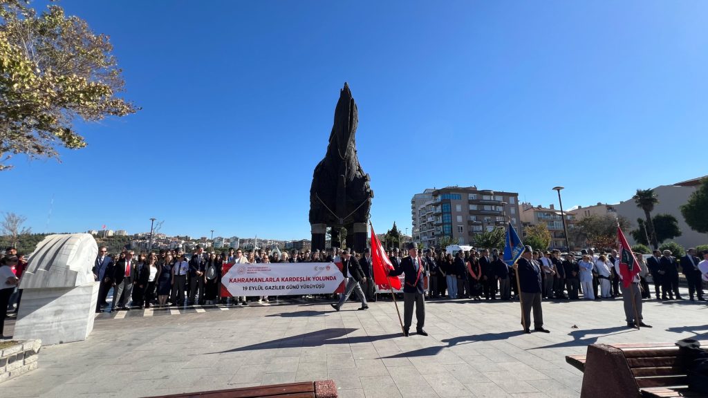 Çanakkale’de 19 Eylül Gaziler Günü kutlandı