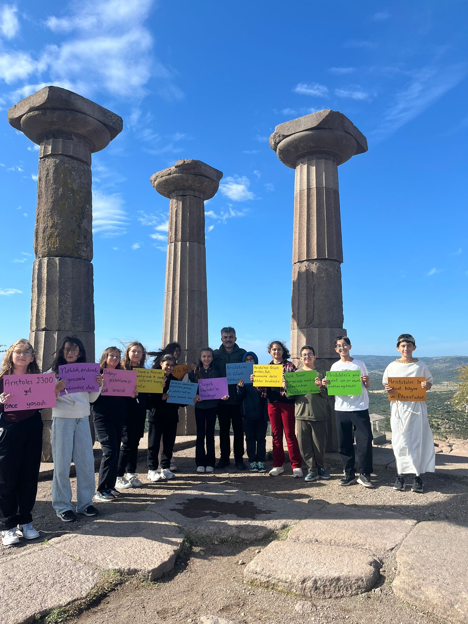 ATATÜRK ORTAOKULU’NDAN İLGİ ÇEKEN PROJE:“İDA’NIN ANTİK RUHUNA YOLCULUK”