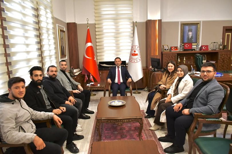 Kaymakam Kayabaş’a ziyaret