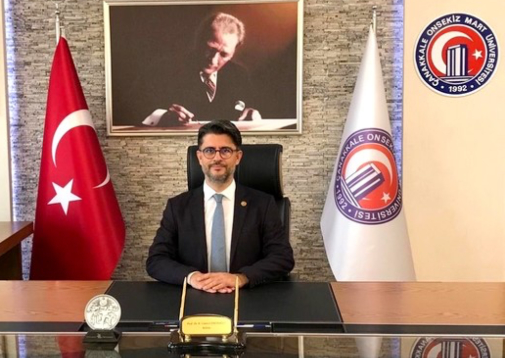 Rektörlükten teşekkür mesajı 