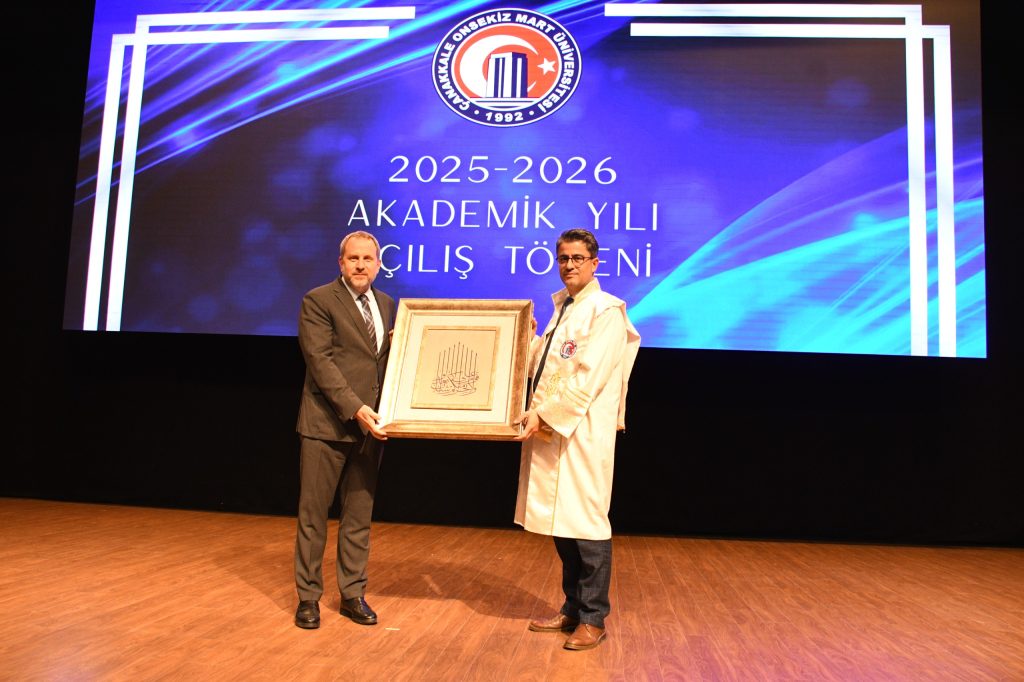 ÇOMÜ 2025–2026 Akademik Yılı Açılış Töreni Gerçekleştirildi