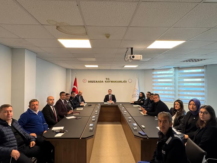 Bozcada’da“Kış Tedbirleri Toplantısı”