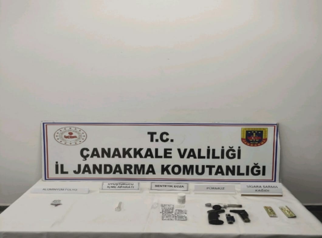 Çanakkale’de uyuşturucu operasyonuna 1 tutuklama
