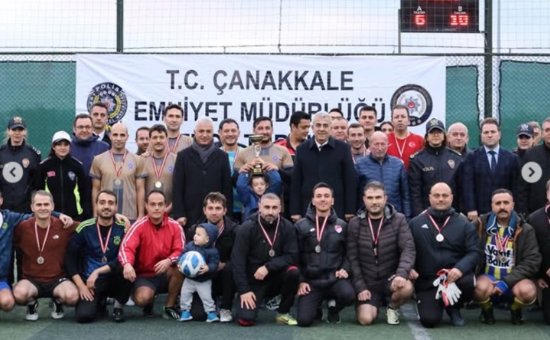 2025 Çanakkale İl Emniyet MüdürlüğüFutbol Turnuvamız Sona Erdi