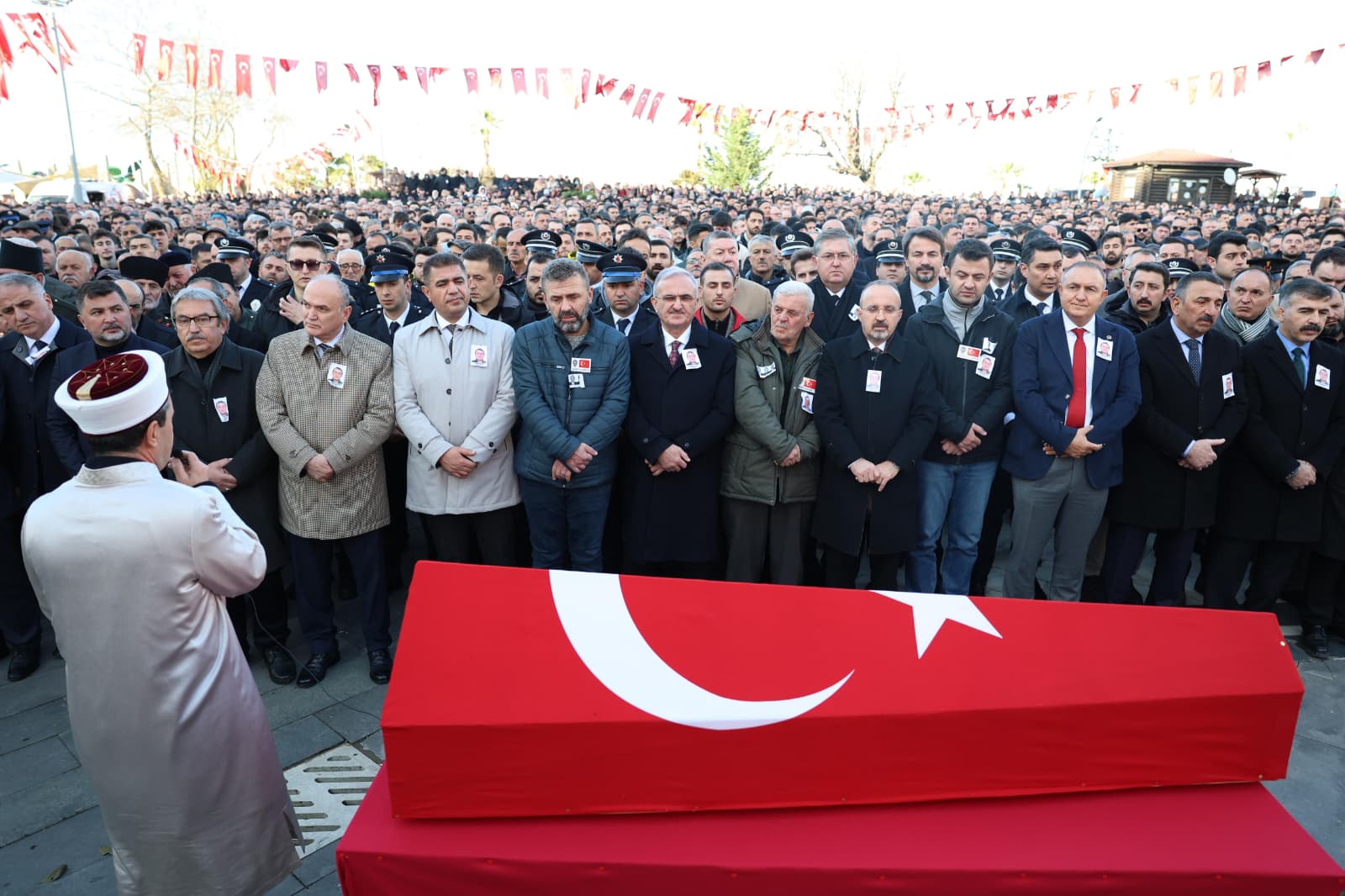 BÜLENT TURAN: “ŞEHİDİMİZ TURGUT KÜLÜNK’Ü VATANIMIZA EMANET ETTİK”