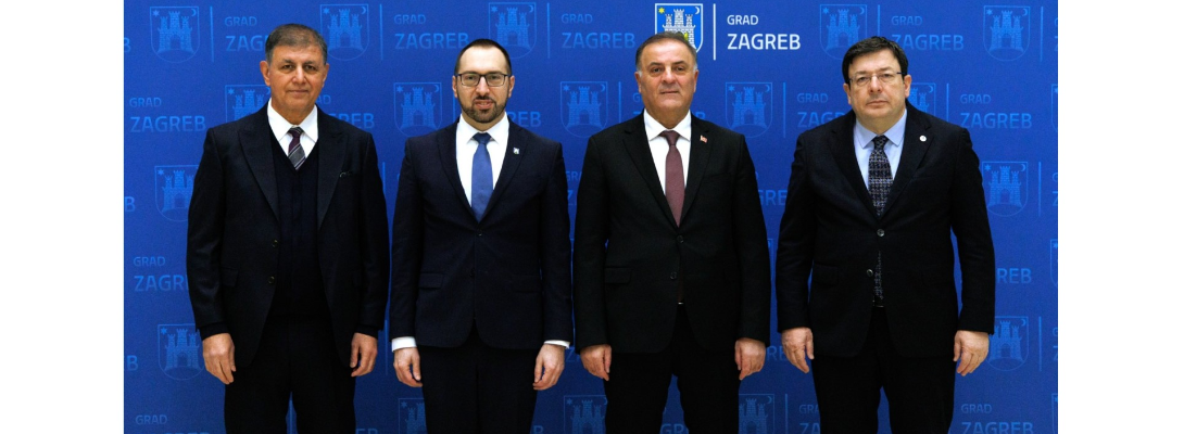 Başkan Erkek Zagreb’de