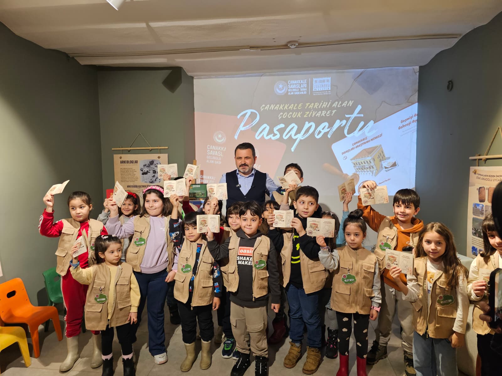 Çanakkale Tarihi Alan’da Çocuk Ziyaret Pasaportu projesi