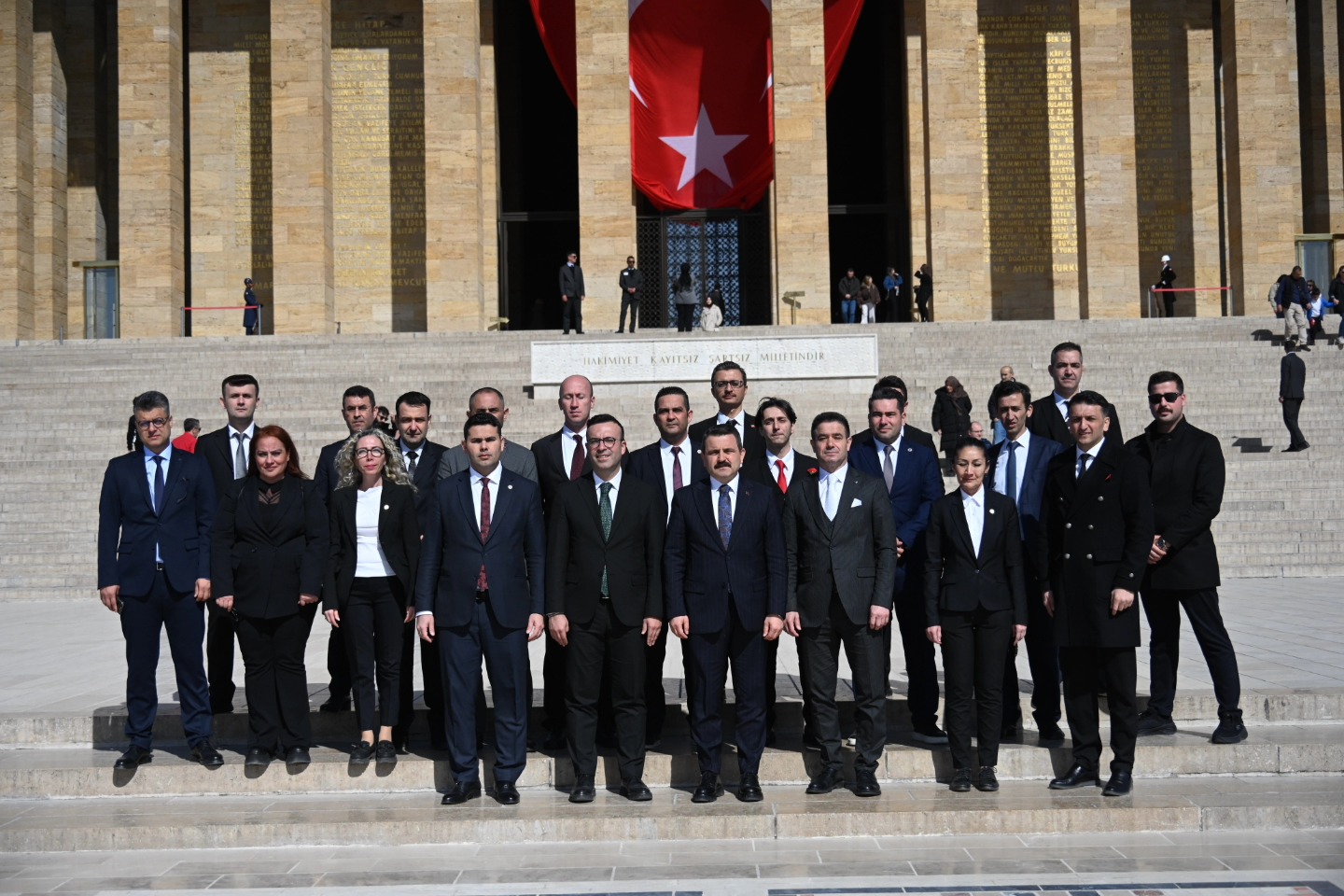 Tarihi Alan Başkanlığından Anıtkabir ziyareti