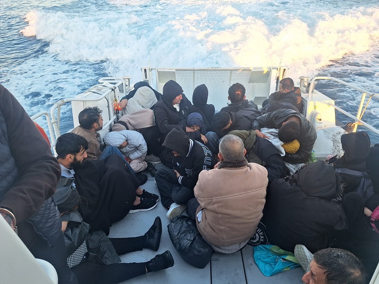 Çanakkale’de 31 düzensiz göçmen yakalandı