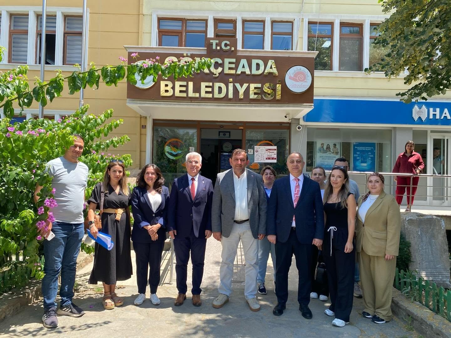 İl Müdürü Borca’dan Gökçeada Belediyesi’ne ziyaret