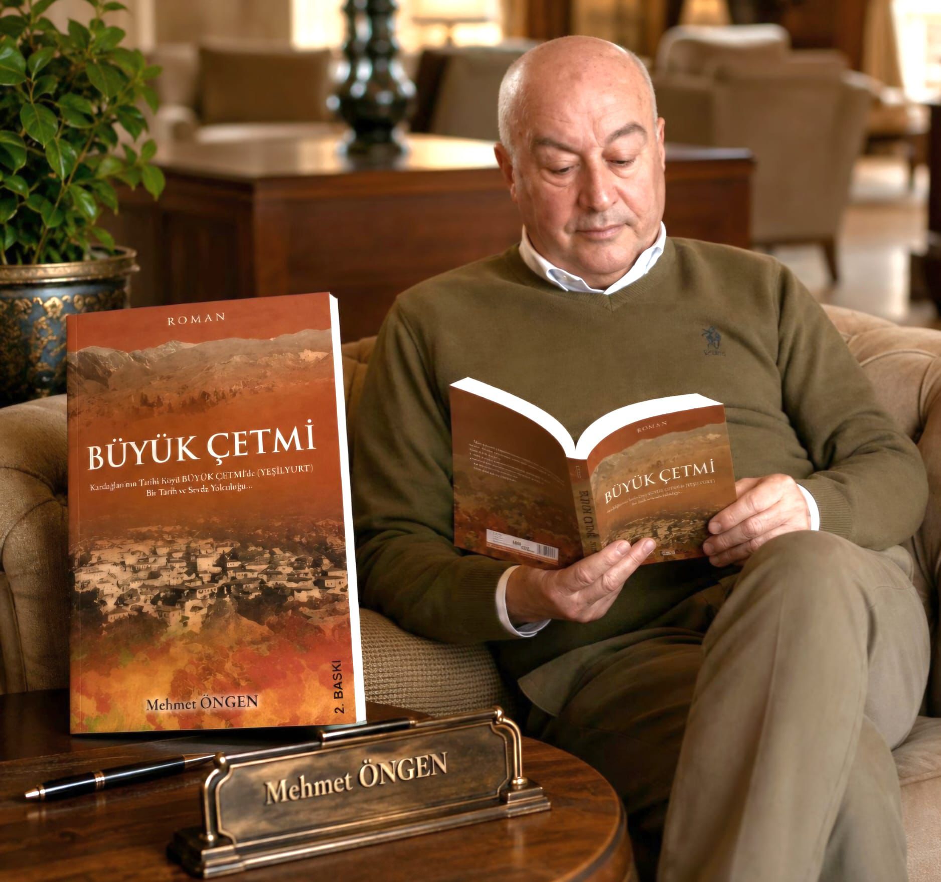 Mehmet Öngen’in “Büyük Çetmi” romanı sinemaya uyarlanıyor
